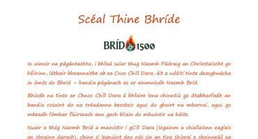 Tine Bhríde - St. Brigid's Fire