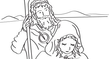 St. Brigids Rebels - Colouring Sheet
