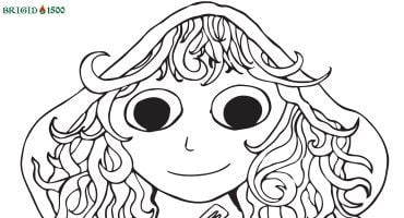 St. Brigids Cloak - Colouring Sheet
