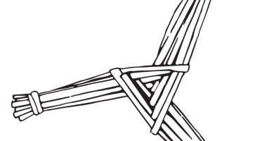Three Armed St. Brigid's Cross - Colouring Sheet